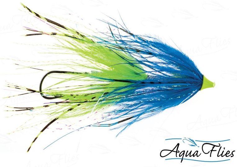 Stu's Chinook Intruder - Blue / Chartreuse