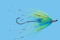 Hoh Bo Spey - Chartreuse / Blue