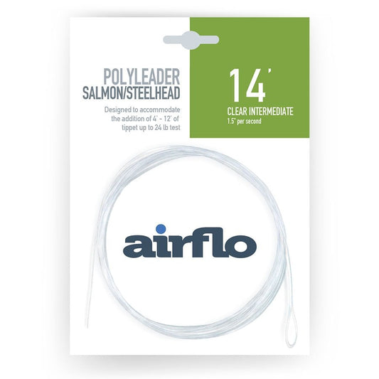 Airflo polyleade - Salmon and Steelhead - packaging on a white background