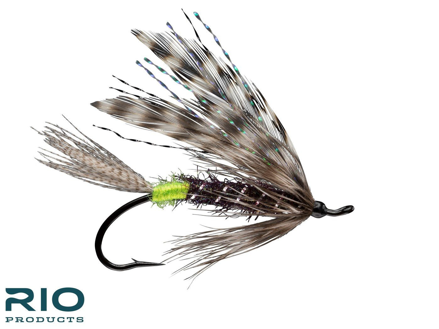 Silver Hilton - Green Butt fly