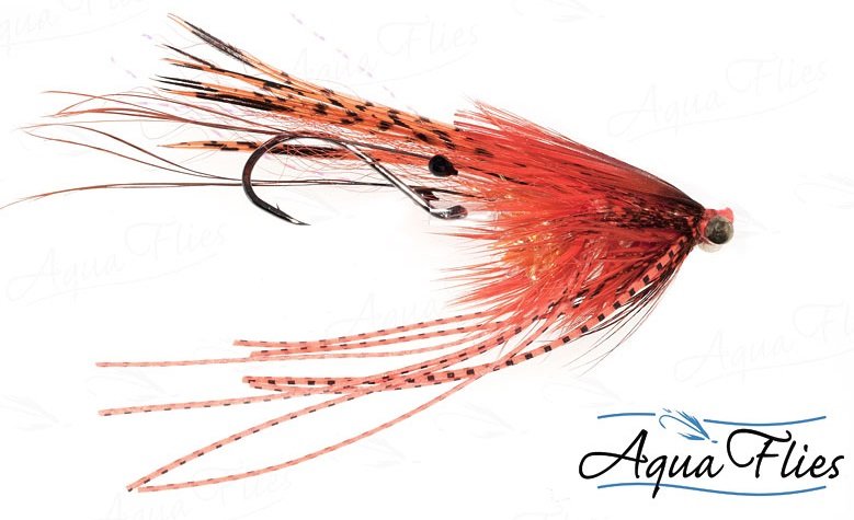 Stu's PrawnTruder - Orange Fly