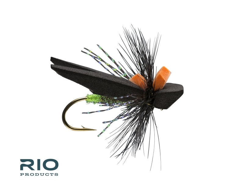 Steel Plow - Black / Chartreuse fly