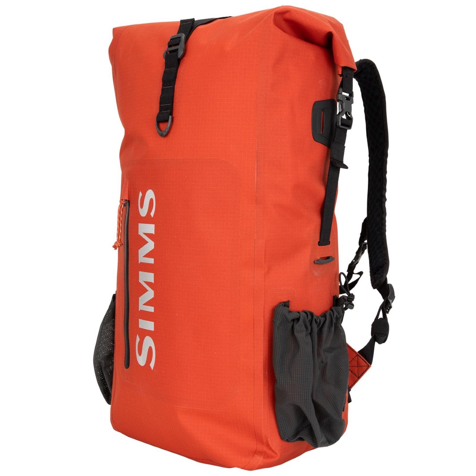 Simms Dry Creek Rolltop Backpack - Simms Orange