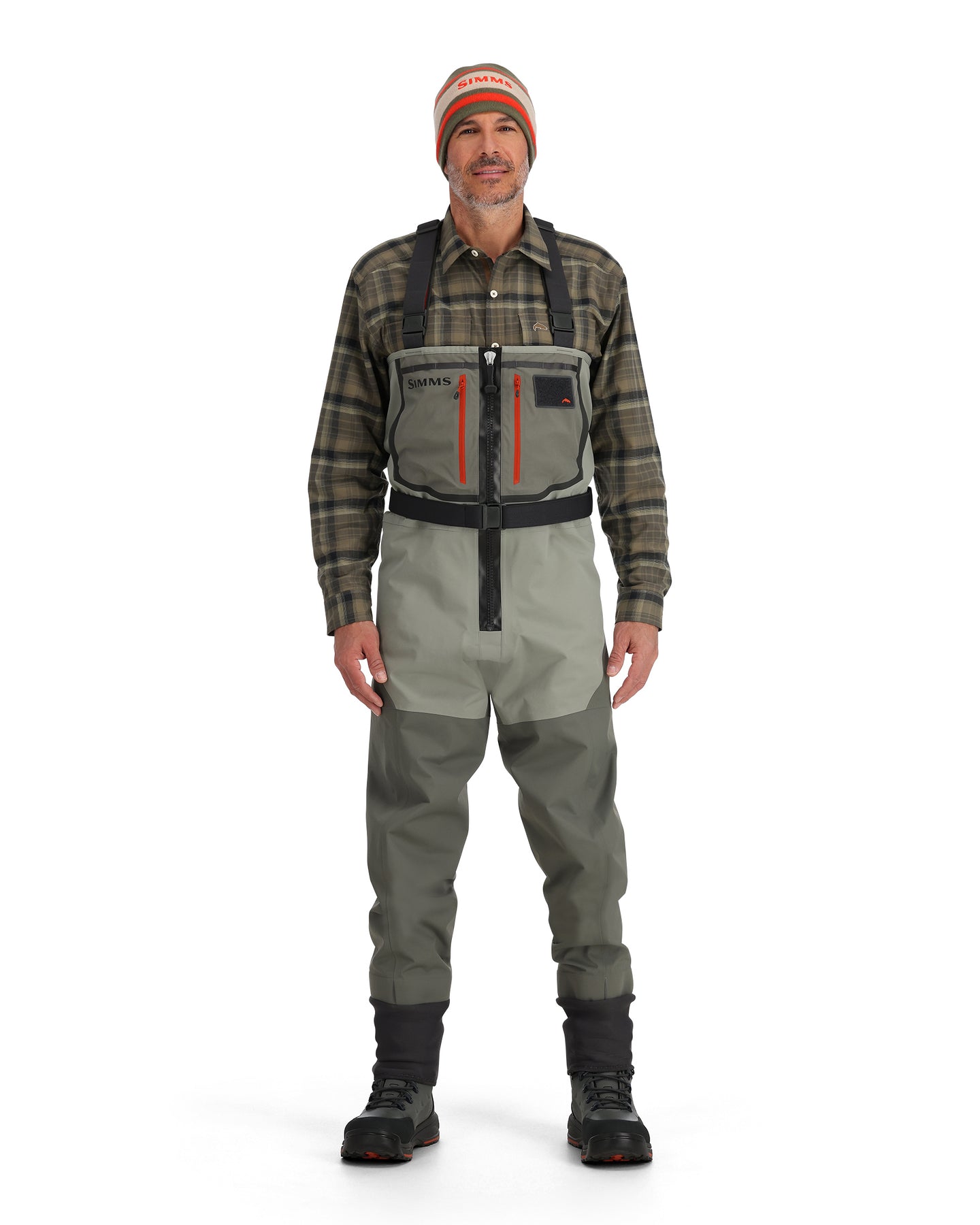 Simms Men's Freestone Z Stockingfoot Waders - Smoke
