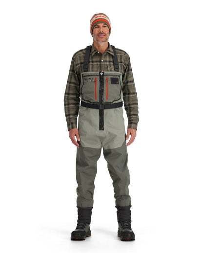 Simms Men's Freestone Z Stockingfoot Waders - Smoke