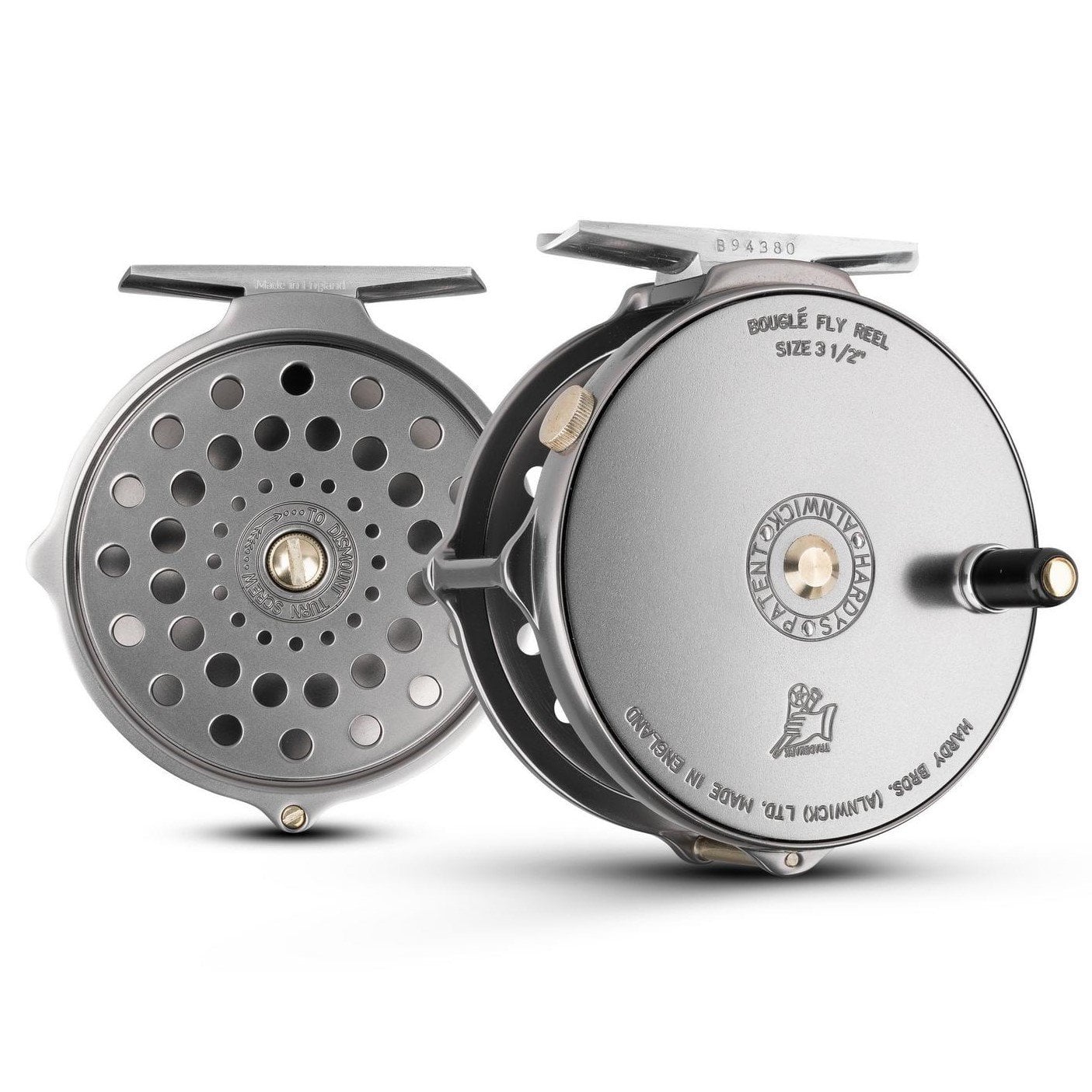 Hardy Hardy 1939 Bougle Heritage Fly Reels - Free Fly Line