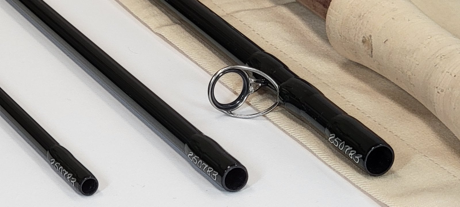 Winston Spey Rod - 4pc on rod sheeth on a white surface