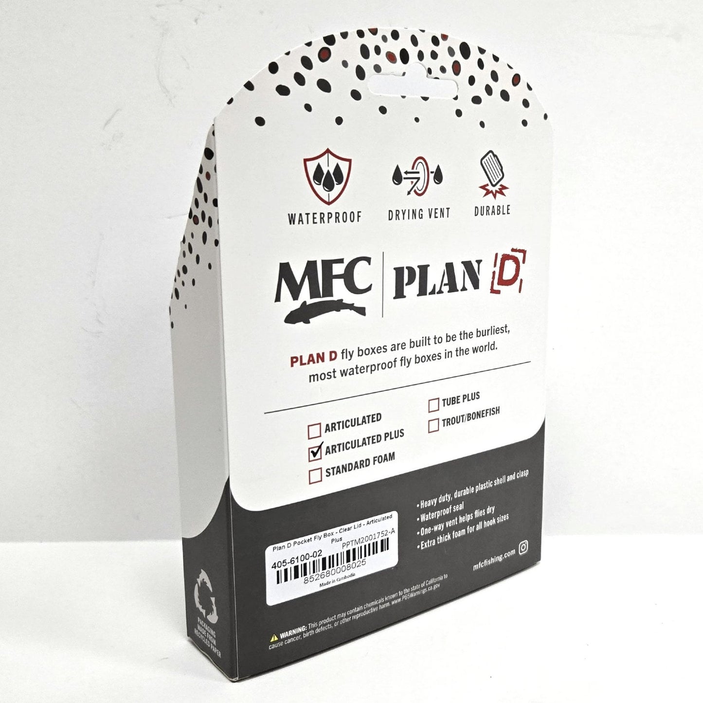 Plan D Pocket Articulated Plus Fly Box