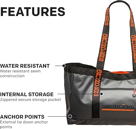 Grundens Gear Hauler 50L Tote Bag - Anchor