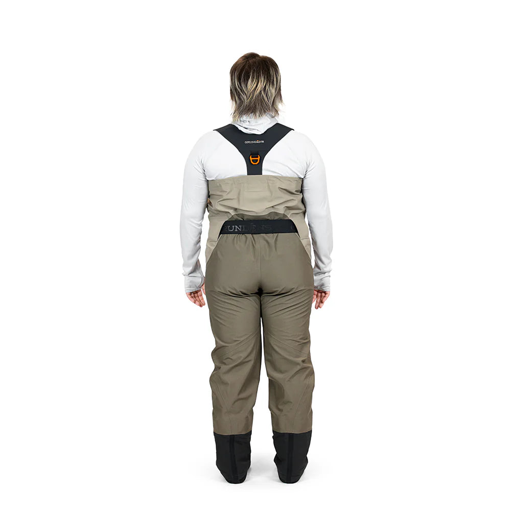 Grundens Women's Boundary Waders back