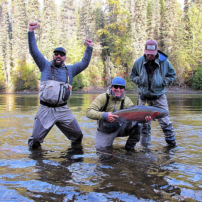 Babine Norlakes Steelhead Camp catch