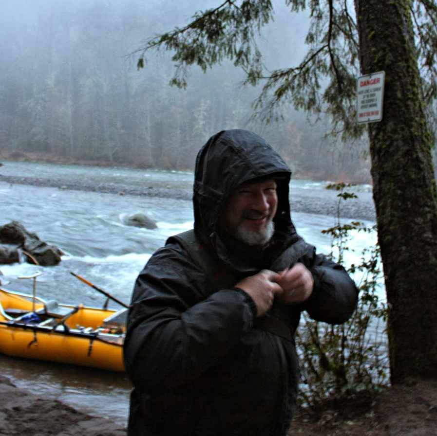 Greg Darling fishing the Sandy River in Oregon