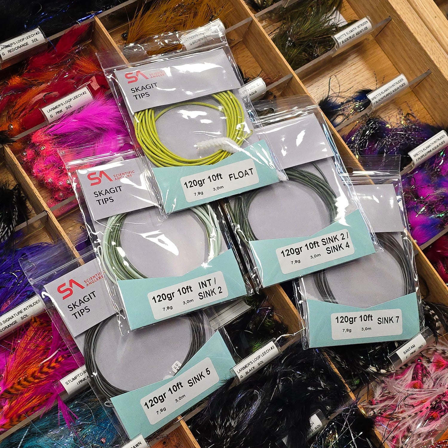 Skagit Tips - Steelhead Flies - SA Scientific Anglers