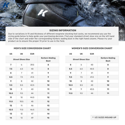 Korkers Men's Stealth Sneaker Wading Boot