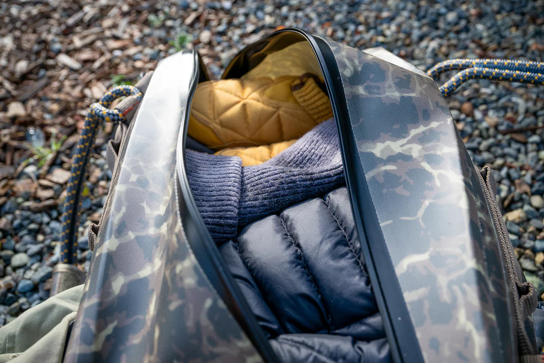 Fishpond Thunderhead Grande Submersible Duffel - Eco Shadowcast Camo