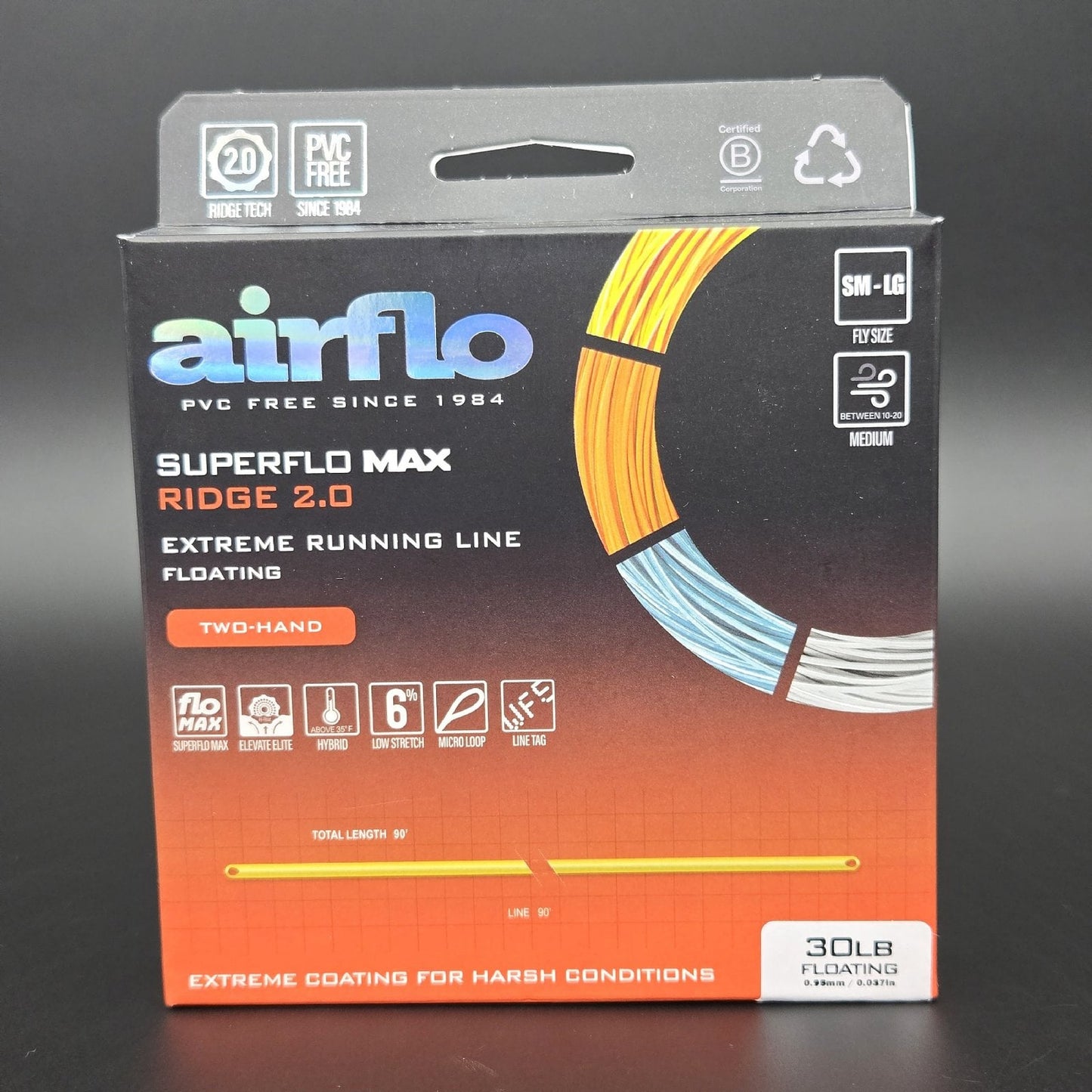 Airflo Superflo Max Ridge 2.0 Floating Extreme Running Line