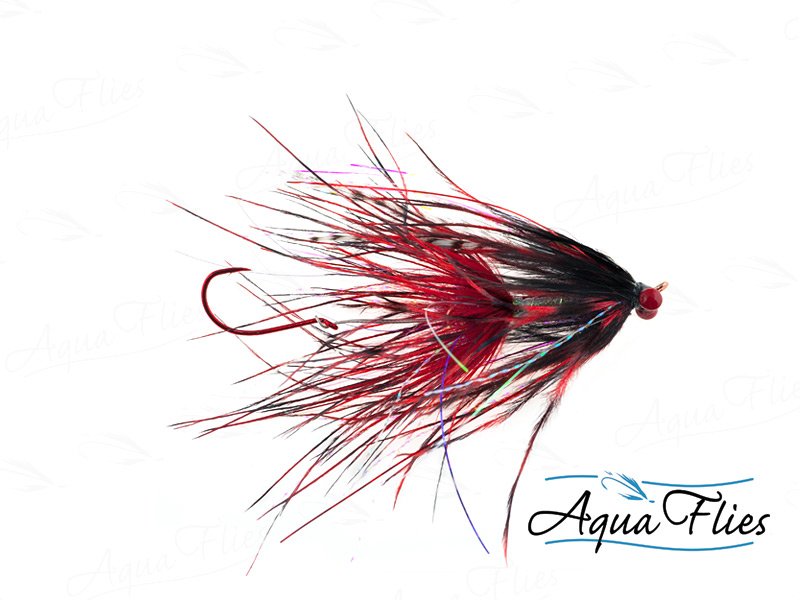Stu's Barred Ostrich Intruder - Red / Black