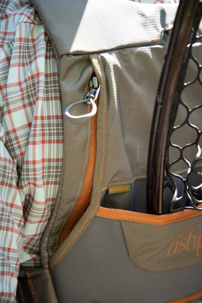 Fishpond Cross-Current Chest Pack - Color Gravel