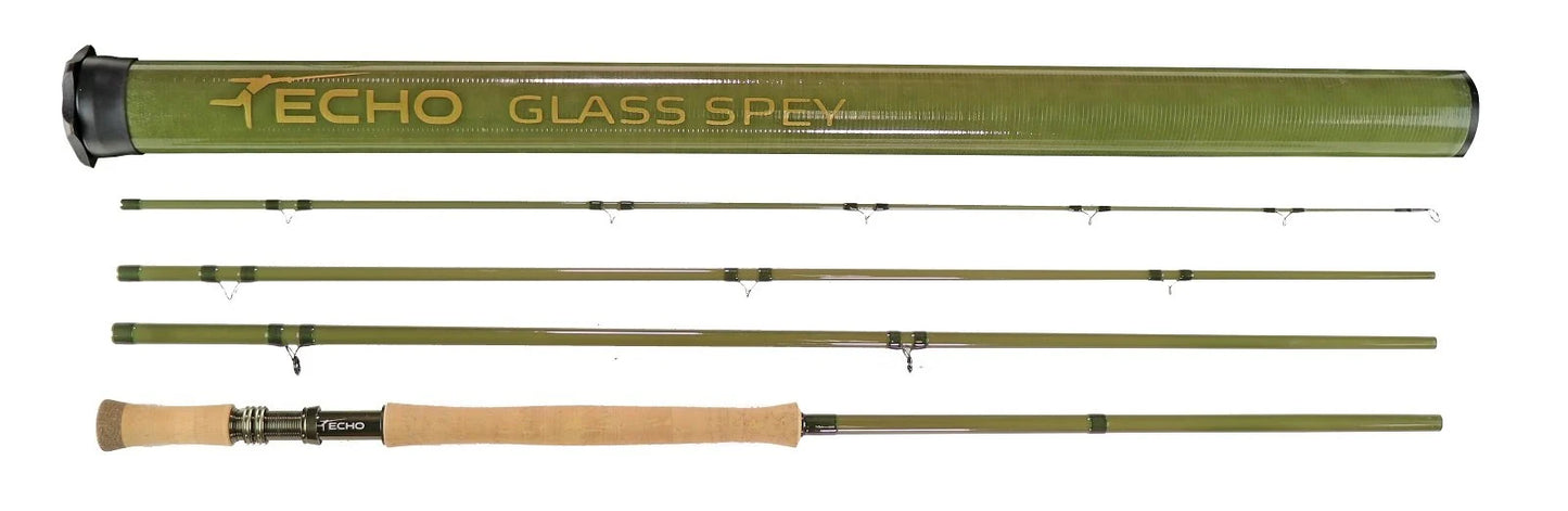 Echo Glass Spey Rod four piece with tube