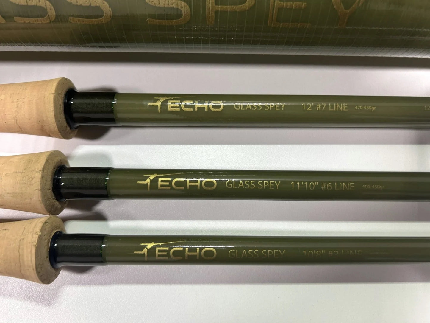 Echo Glass Spey rods and tube