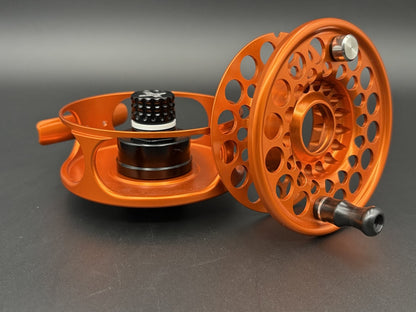 Galvan Swing Fly Reel - Size 2/3 - Limited Edition Orange - Free Fly Line