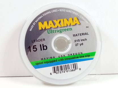 Maxima Ultra Green Leader Spool