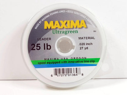 Maxima Ultra Green Leader Spool