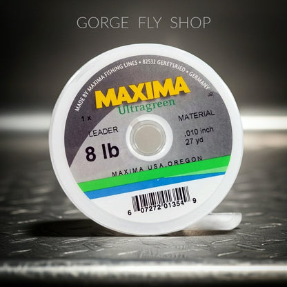 Maxima Ultragreen leader tippet spool