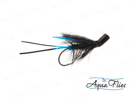 McGovney's RL Skater - Black / Blue fly