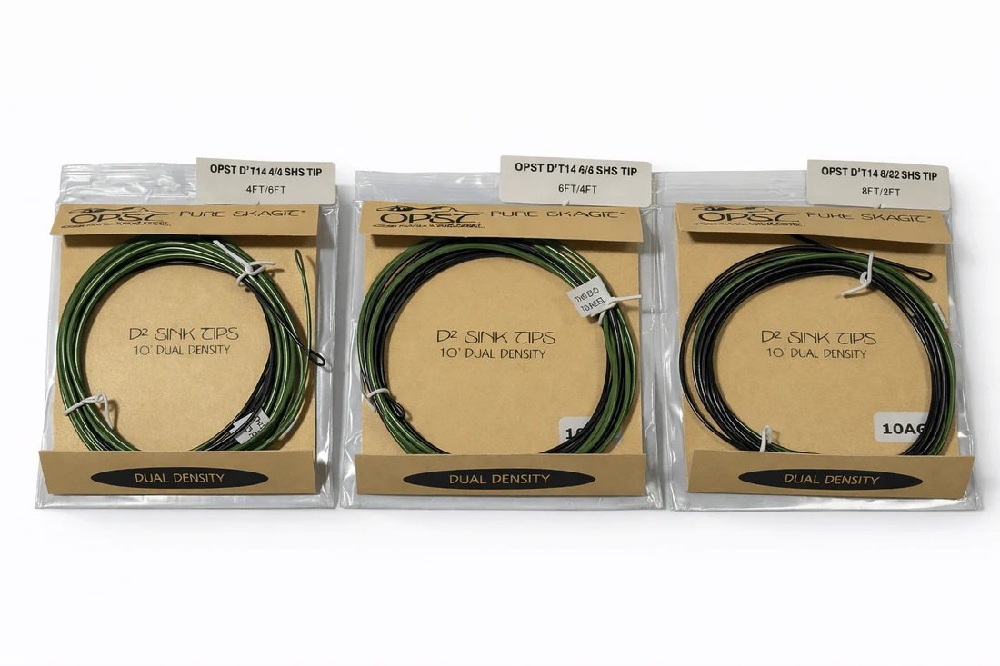 OPST Pure Skagit SHS Dual Density 10 ft Tips - T-14 Size