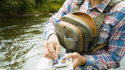 Fishpond Cross-Current Chest Pack - Color Gravel