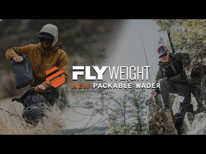 Simms Men's Flyweight Packable Stockingfoot Wader - Cinder