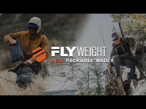 Simms Men's Flyweight Packable Stockingfoot Wader - Cinder