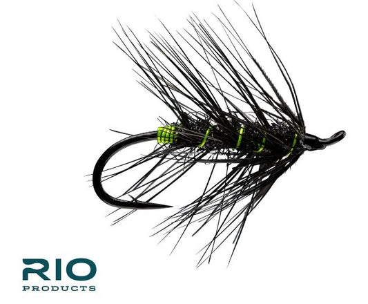 Rerun - Black / Chartreuse #9 fly