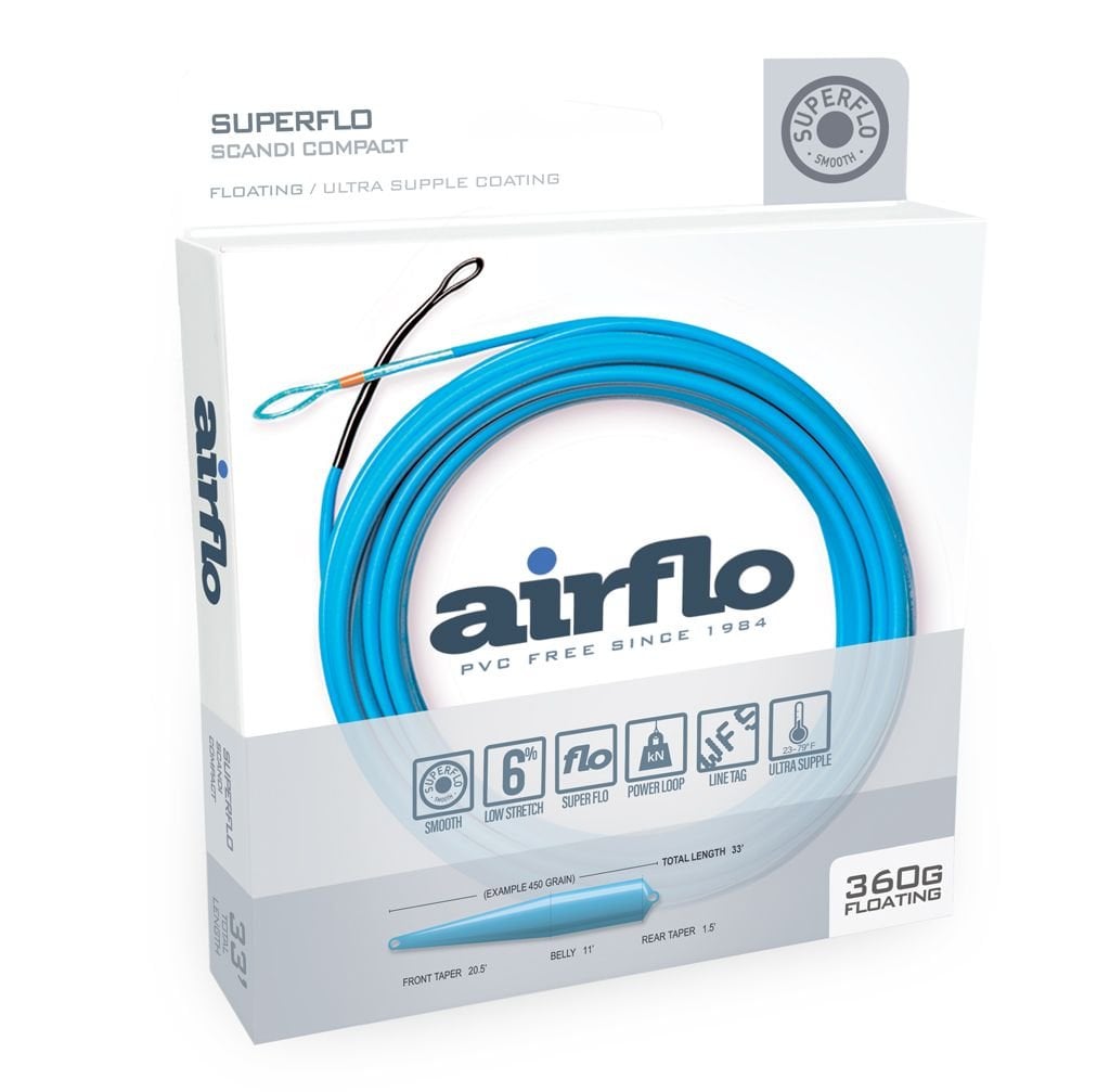 Airflo Superflo Max Scandi Compact - Float - NEW for 2025