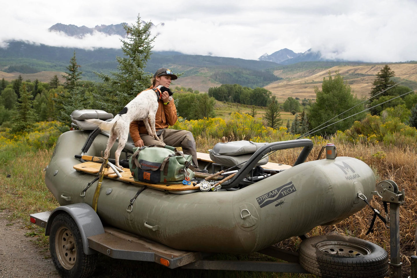 Fishpond Thunderhead Roll-Top Duffel - Eco Yucca