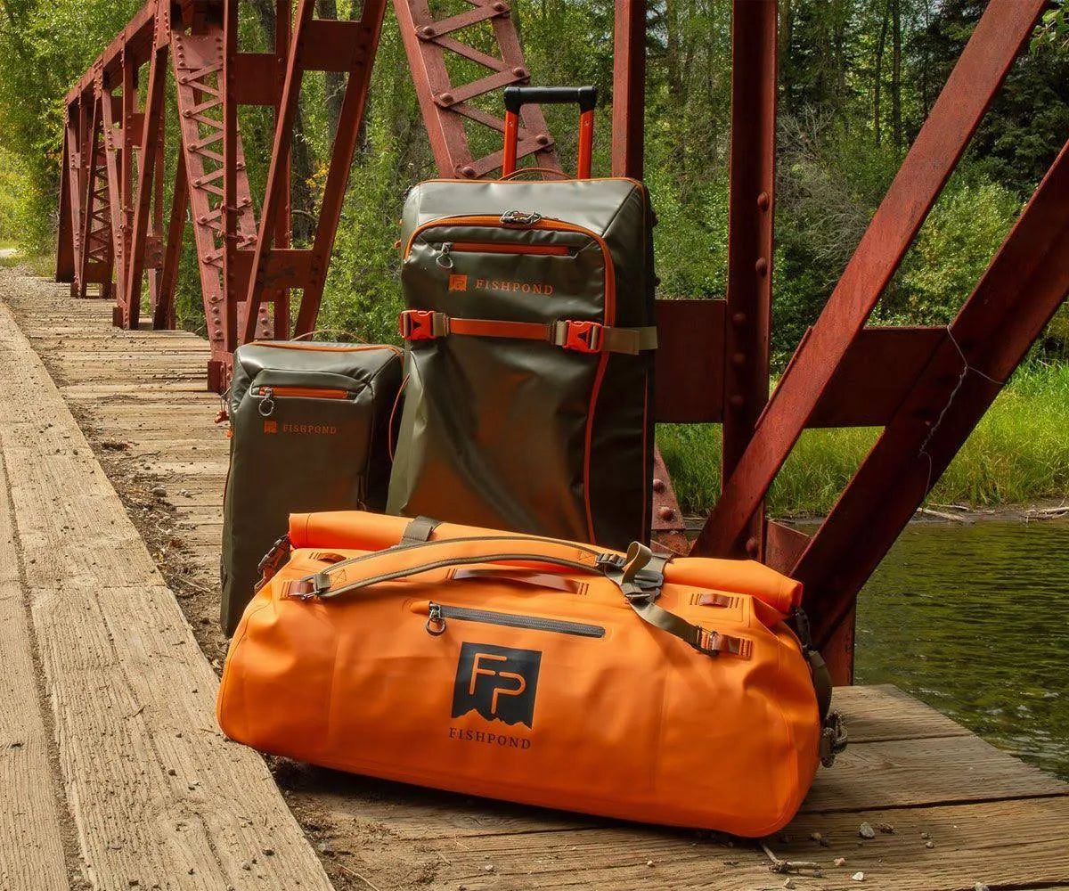 Fishpond Thunderhead Large Roll-Top Duffel - Eco Cutthroat Orange