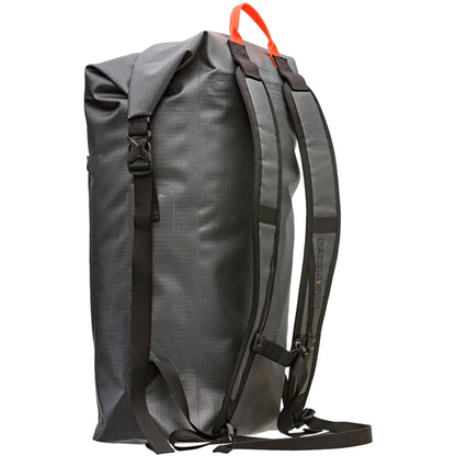 Grundens Bootlegger Roll Top Backpack 30L - Black