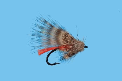 Mini Muddler - October Caddis fly