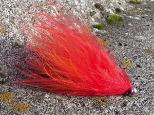 Reverse Marabou - Red Orange