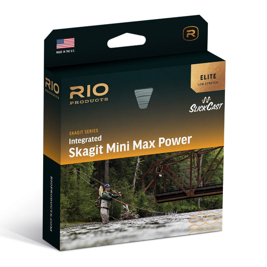 RIO Elite Integrated Skagit Mini Max Power compact one-piece Skagit head with built-in running line