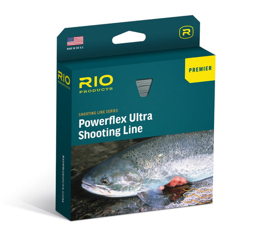 RIO Powerflex Ultra coated shooting line coil with welded loops and size ID