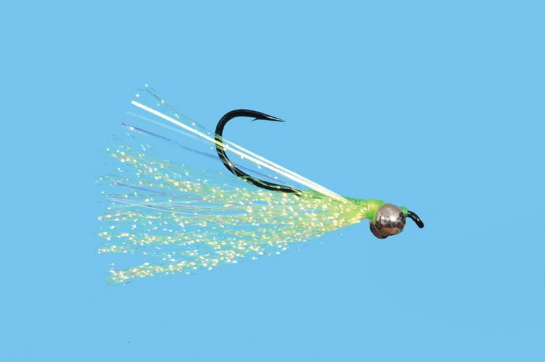 Solitude Fly Sock Eye Killer - Chartreuse steelhead fly