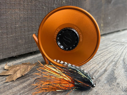 Galvan Swing Fly Reel - Size 2/3 - Limited Edition Orange - Free Fly Line