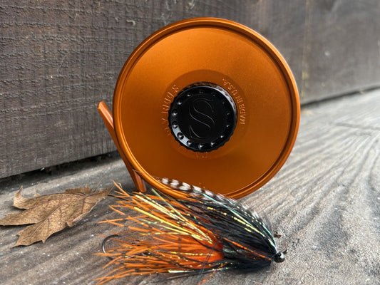 Galvan Swing Fly Reel - Size 2/3 - Limited Edition Orange - Free Fly Line